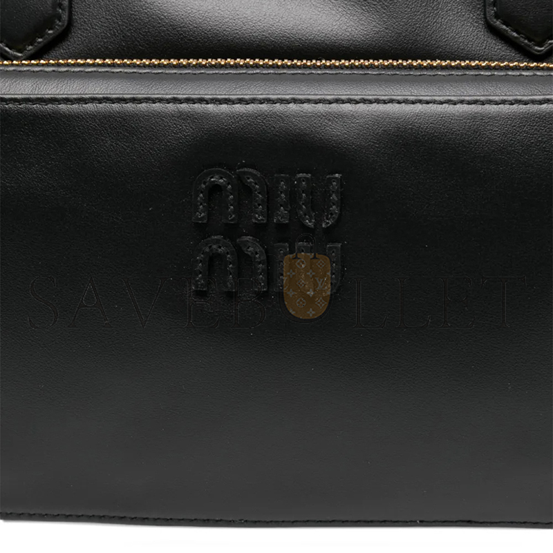 MIU MIU LEATHER TOP-HANDLE TOTE BAG 5BB179 (32*19*14cm)